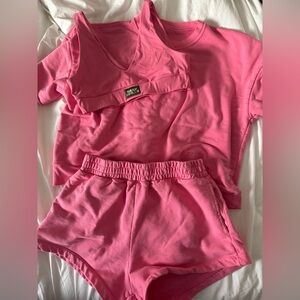 Daily Drills Cheeks Cropped Sleeve Crew | XS/S
